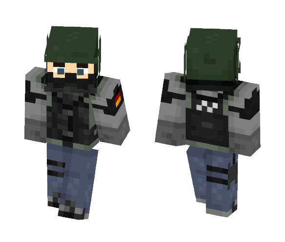 Blitz [Rainbow Six Siege] - Male Minecraft Skins - image 1