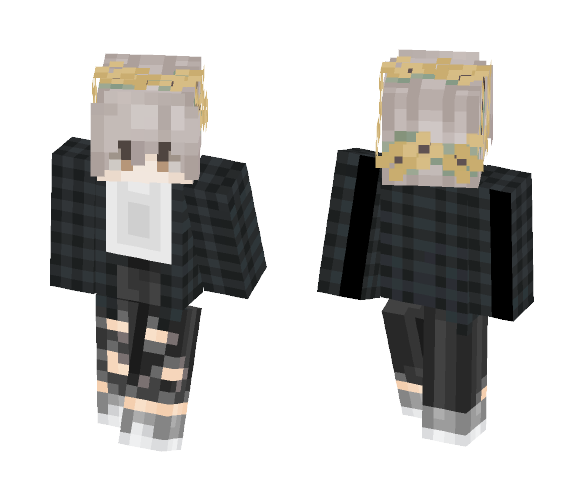flowers boy - Boy Minecraft Skins - image 1