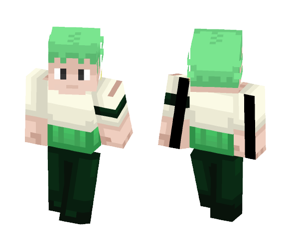 Roronoa Zoro (One Piece) - Male Minecraft Skins - image 1