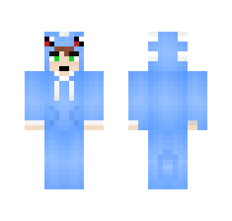 Dratini Onesie - Male Minecraft Skins - image 2