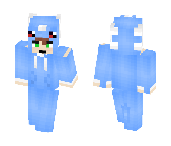 Dratini Onesie - Male Minecraft Skins - image 1