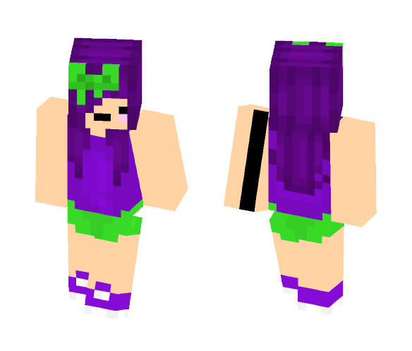 Download Free Masterpeice -BlokKuit Skin for Minecraft image 1 Masterpeice -BlokKuit - Female Minecraft Skins - image 1