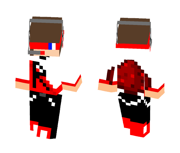 Redstoned Robber - Male Minecraft Skins - image 1