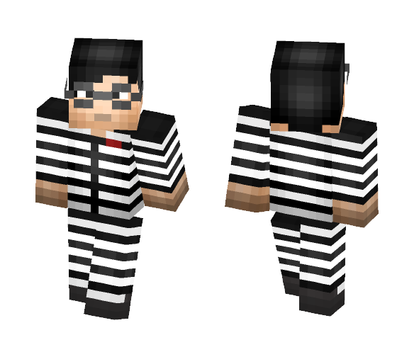 Ed Nygma In Arkham (Gotham) - Male Minecraft Skins - image 1