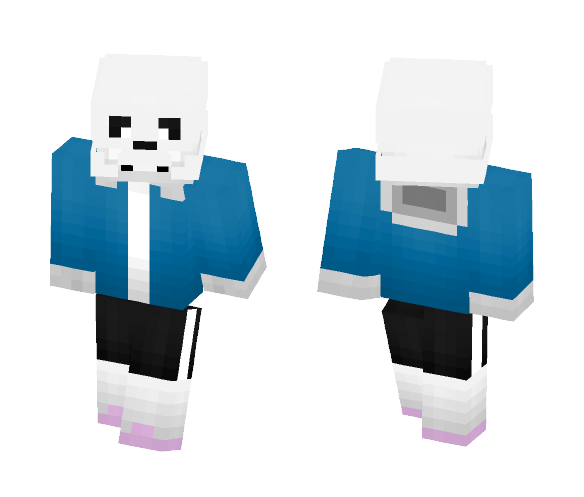 Sans [v.2] [Update] - Undertale - Male Minecraft Skins - image 1