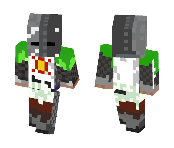 Download Free Knight of Sunlight Skin for Minecraft image 1 Knight of Sunlight - Male Minecraft Skins - image 1