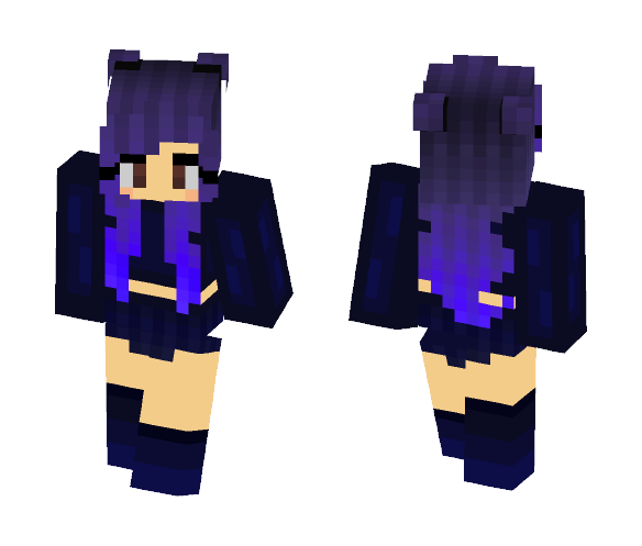 Mermaid Lea - Female Minecraft Skins - image 1