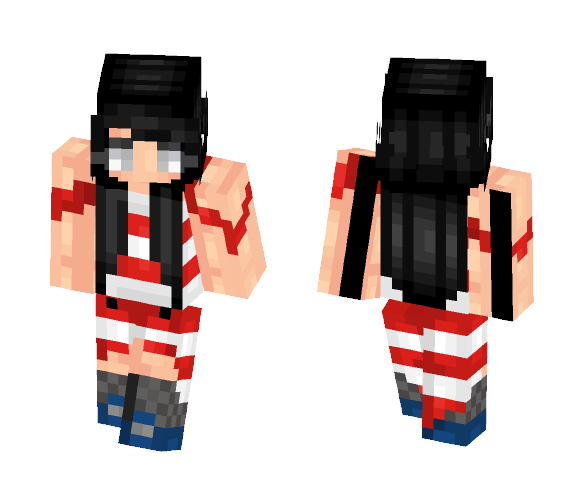 Blind Wreck - Female Minecraft Skins - image 1