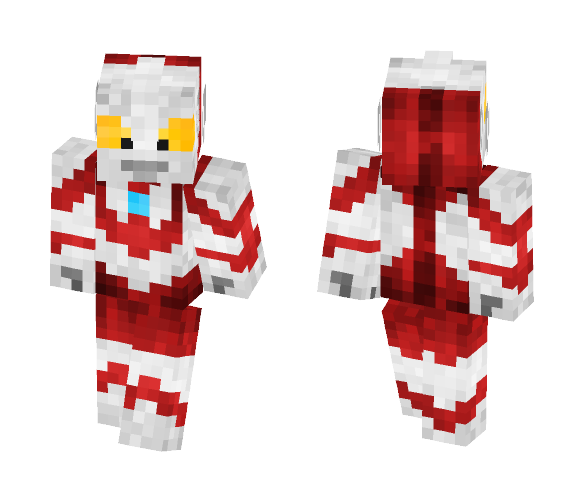 Ultraman ウルトラマン - Male Minecraft Skins - image 1