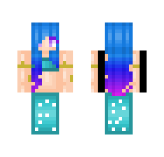 Aurora *( Mermaid Collection)* - Female Minecraft Skins - image 2