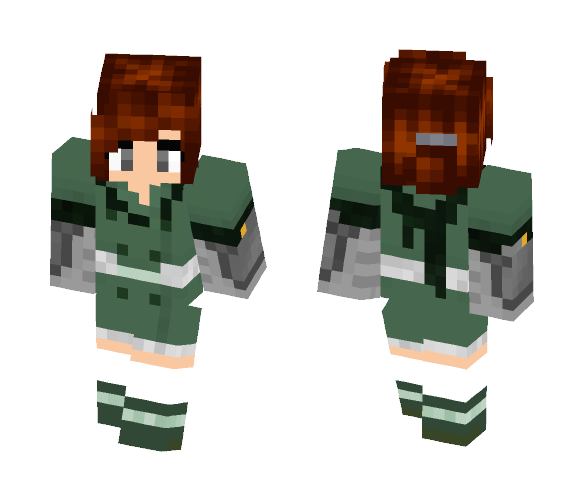 Download Free Soldier Girl (Concept Skin #17) Skin for Minecraft image 1 Soldier Girl (Concept Skin #17) - Girl Minecraft Skins - image 1