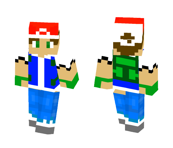 Pokémon Trainer - Male Minecraft Skins - image 1