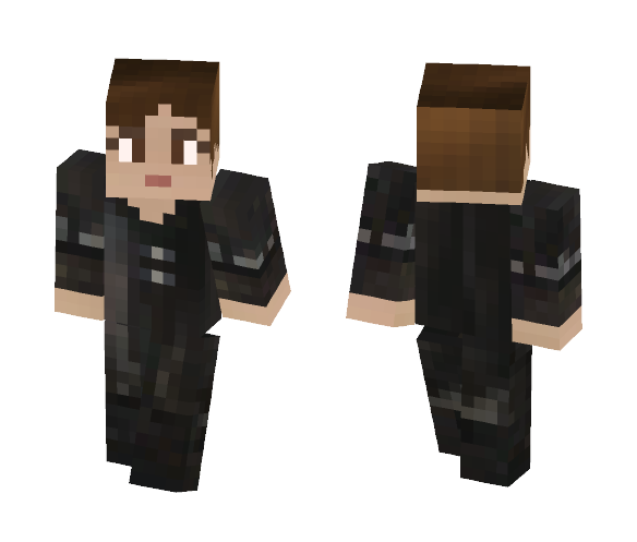 HP: Hermione disguised as Bellatrix - Female Minecraft Skins - image 1
