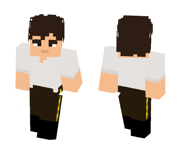 Han Solo Before Carbonite - Male Minecraft Skins - image 1