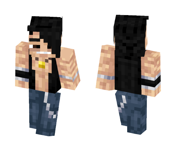 (IWM#1) 8. Criss Angel - Male Minecraft Skins - image 1