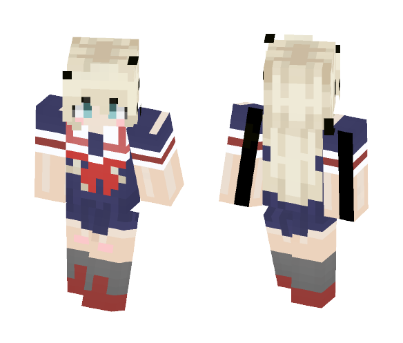 Yuudachi | Kantai Collection - Female Minecraft Skins - image 1