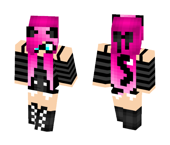 Cat girl - Cat Minecraft Skins - image 1