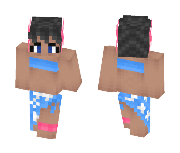 Phoebe from Pokemon - Female Minecraft Skins - image 1