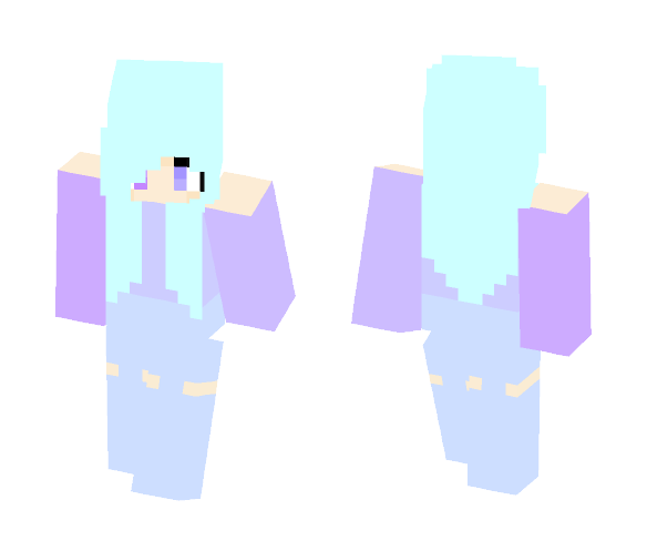 Sea Foam - Female Minecraft Skins - image 1