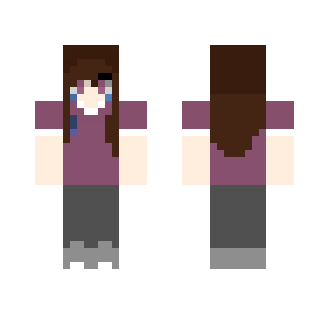 What song made me make this again - Female Minecraft Skins - image 2