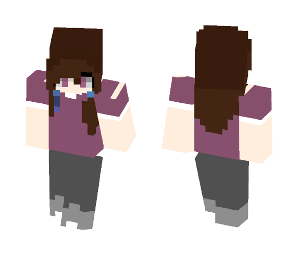 What song made me make this again - Female Minecraft Skins - image 1