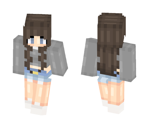 Download Free basic girl ; skyslxys req! Skin for Minecraft image 1 basic girl ; skyslxys req! - Girl Minecraft Skins - image 1