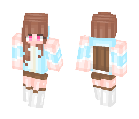 Pokemon: Squirtle ♥ - Female Minecraft Skins - image 1