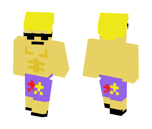 Beach JakoGamer - Male Minecraft Skins - image 1