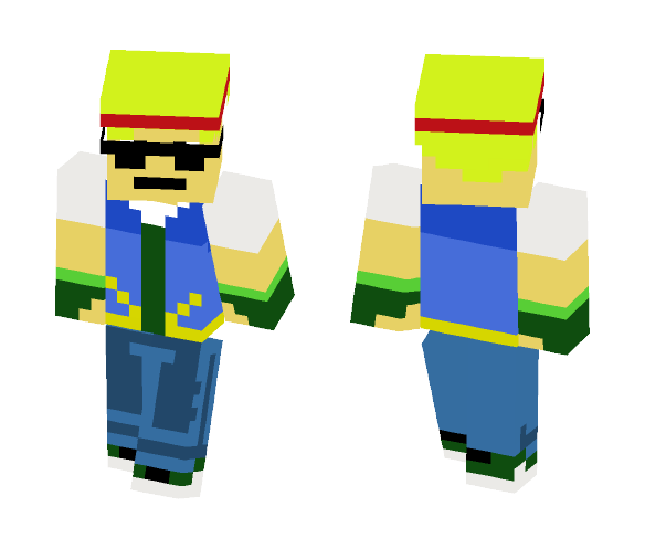 Download Free Pokemon Trainer JakoGamer Skin for Minecraft image 1 Pokemon Trainer JakoGamer - Male Minecraft Skins - image 1