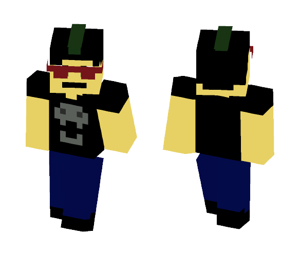 Rock N Roll JakoGamer - Male Minecraft Skins - image 1