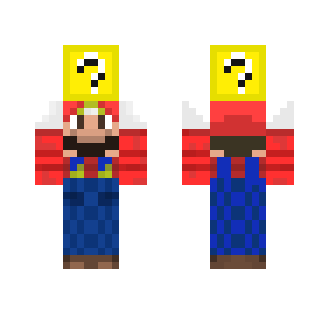 Mario holding block by marmoer