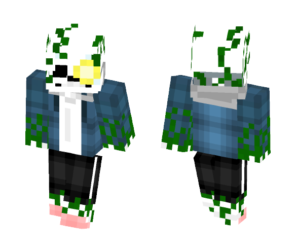Possessed Sans AU - Male Minecraft Skins - image 1