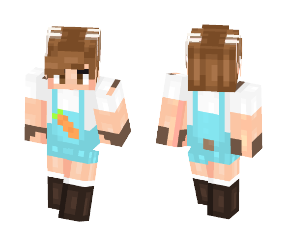 Golden Bunny Ravamped! - Male Minecraft Skins - image 1