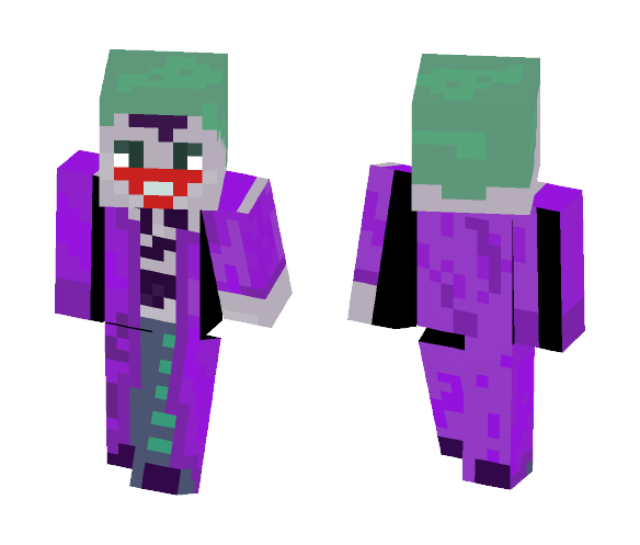 Joker Suicide Squad - Male Minecraft Skins - image 1