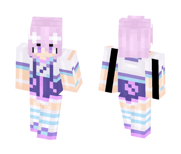 Neptune - Hyperdimension Neptunia - Female Minecraft Skins - image 1
