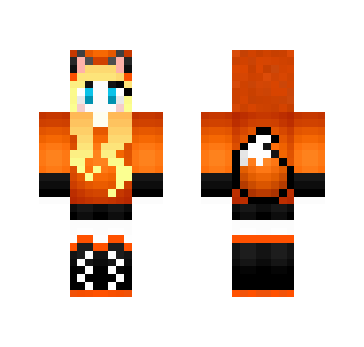 Fox girl orange