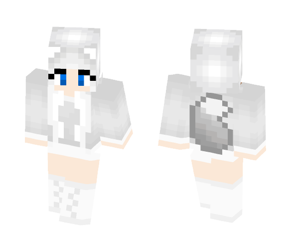 Artic Fox - Female Minecraft Skins - image 1