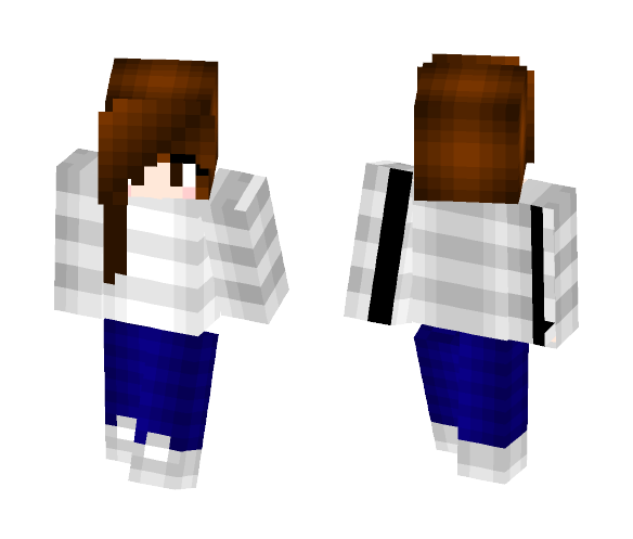 skin trade with xKyara - Female Minecraft Skins - image 1