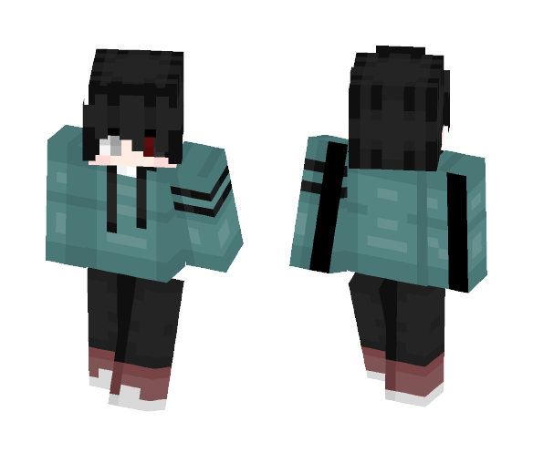 Kaneki - Male Minecraft Skins - image 1