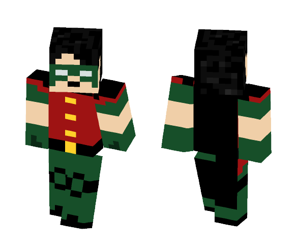 Robin Dick Grayson - Male Minecraft Skins - image 1
