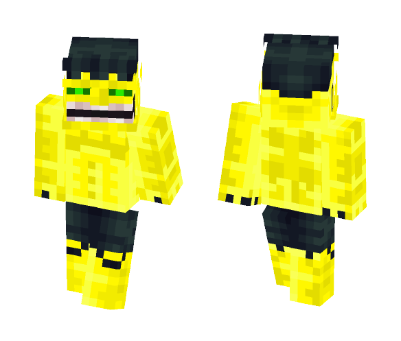Golden Hulk - Comics Minecraft Skins - image 1
