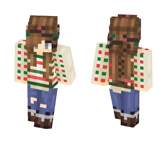 Download Free Christmas In July! ~Scartha~ Skin for Minecraft image 1 Christmas In July! ~Scartha~ - Christmas Minecraft Skins - image 1