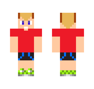 My brother Christian's skin