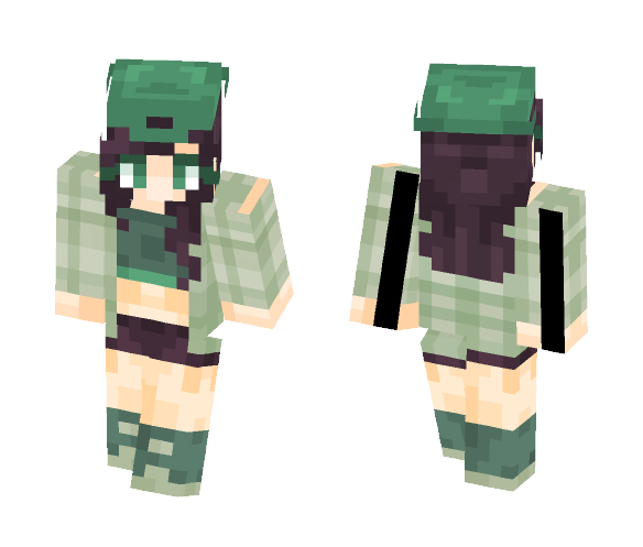 EvergreeN - Female Minecraft Skins - image 1