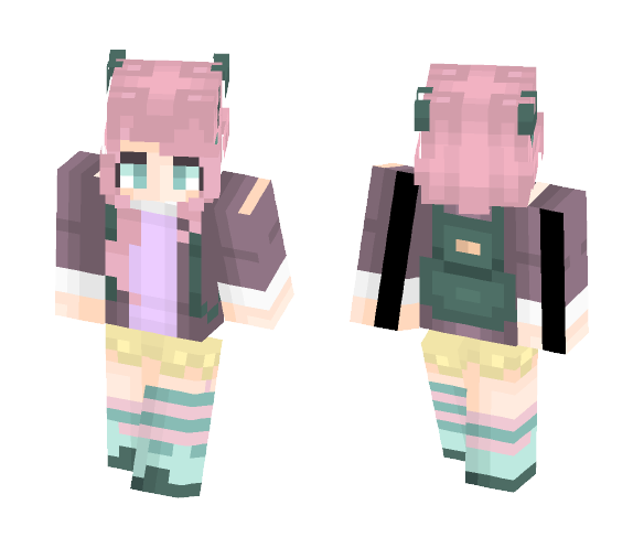 [ORIGINAL] Pastel/Candy Dear - Female Minecraft Skins - image 1
