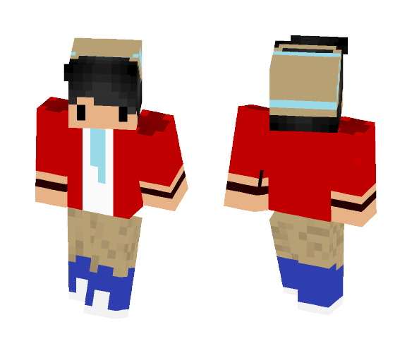 Back 2 skool - Male Minecraft Skins - image 1
