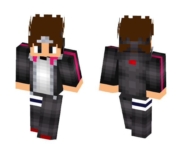 Boruto Uzumaki (Rex style) - Male Minecraft Skins - image 1