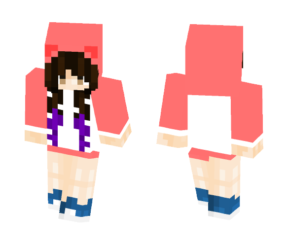 Download Free Me IRL Skin for Minecraft image 1 Me IRL - Female Minecraft Skins - image 1