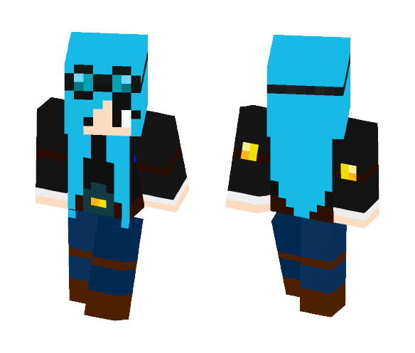girly dantdm - Female Minecraft Skins - image 1