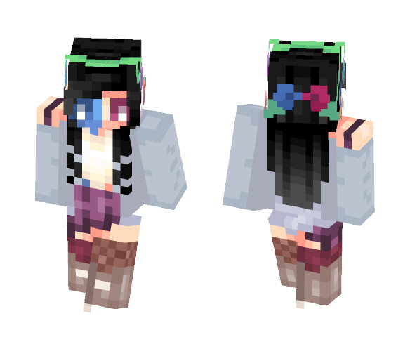 Spring flowers - Female Minecraft Skins - image 1